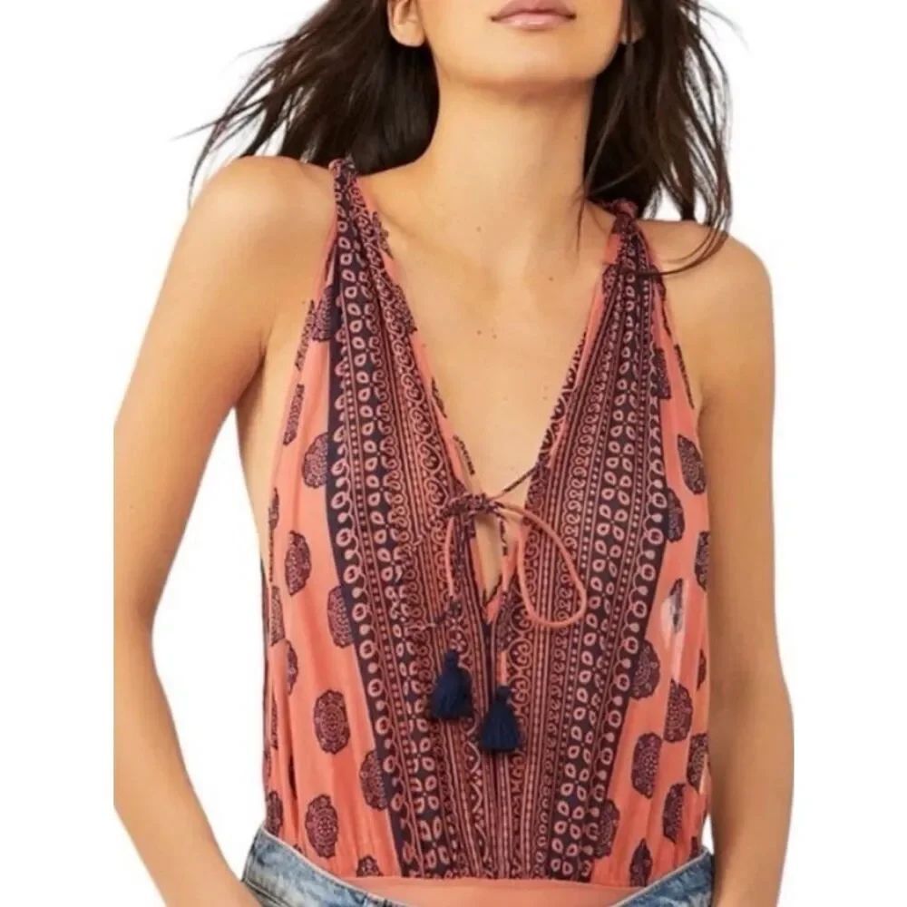Free People Soul Of The Sun Bodysuit XS
